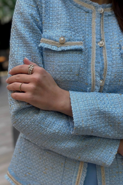 Брюки, жакет Urs 24-327-2 - фото 8