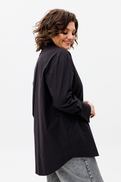 Рубашка Anelli 1203.1 черный - фото 3