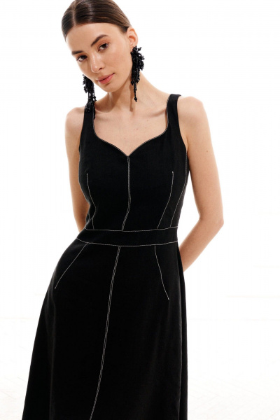 Сарафан ELLETTO 1991 черный - фото 11