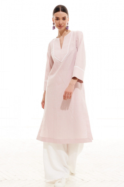 Туника ELLETTO 1992 розовый - фото 1