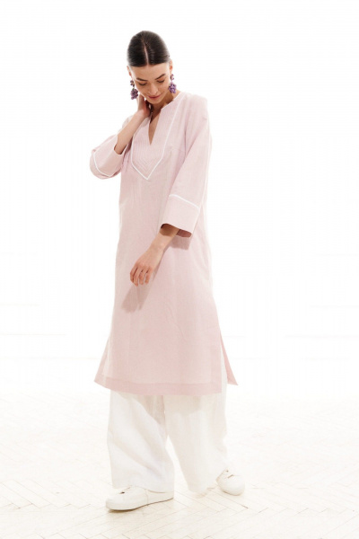 Туника ELLETTO 1992 розовый - фото 3