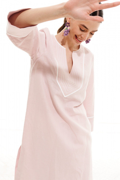 Туника ELLETTO 1992 розовый - фото 4