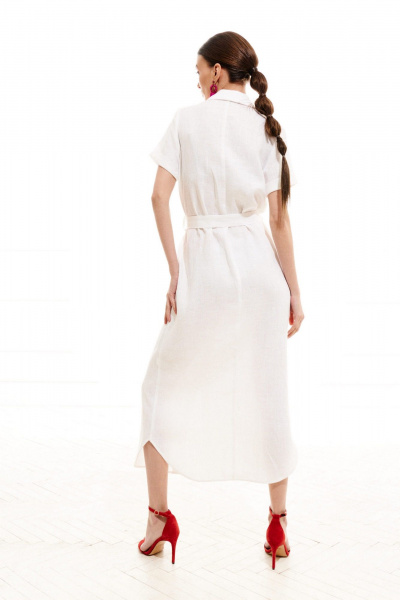 Платье ELLETTO 1996 белый - фото 24