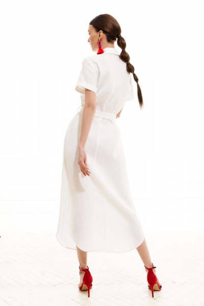 Платье ELLETTO 1996 белый - фото 12