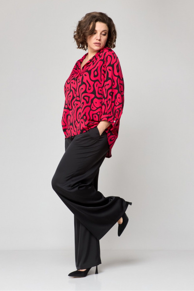 Демисезонный костюм-двойка с рубашкой и брюками Danaida 2209 - фото 7