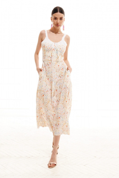 Сарафан ELLETTO 1001 мультиколор - фото 3