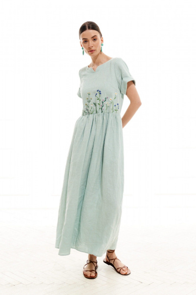 Платье ELLETTO 1003 мятный - фото 14