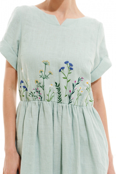 Платье ELLETTO 1003 мятный - фото 10