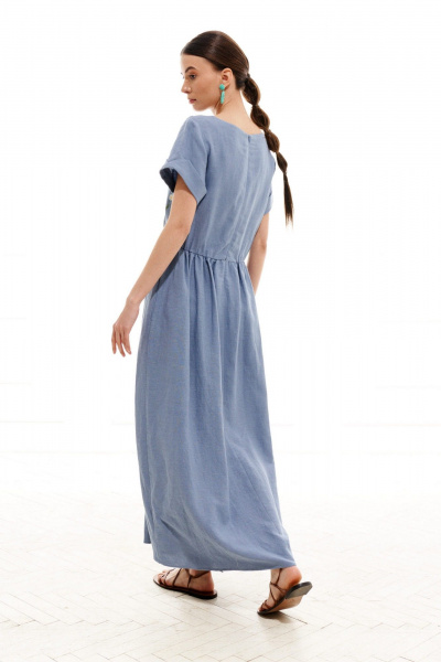 Платье ELLETTO 1003 сине-голубой - фото 13