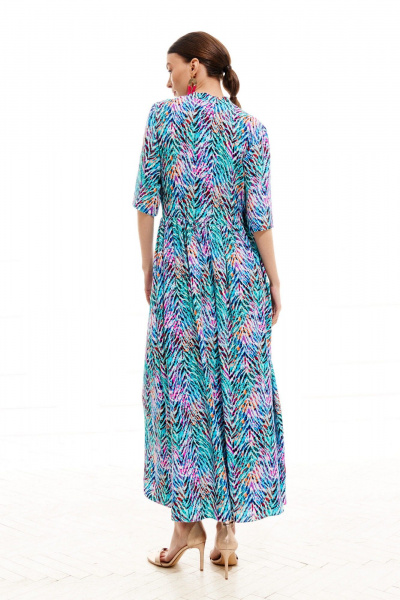 Платье ELLETTO 1008 мультиколор - фото 11
