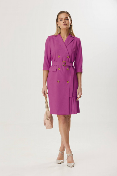 Платье Твой имидж 1828 розовый - фото 1