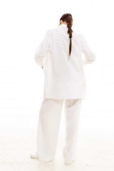 Блуза ELLETTO 3712 белый - фото 7