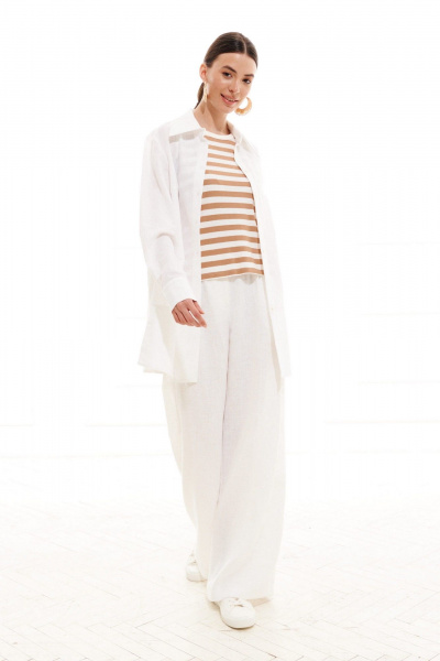 Блуза ELLETTO 3712 белый - фото 10