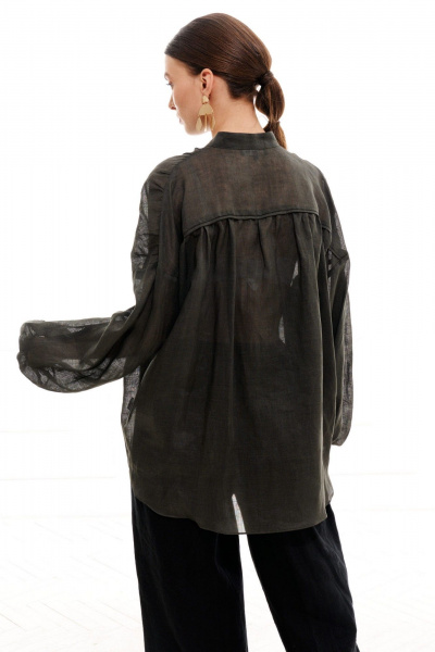 Блуза ELLETTO 3713 зеленый - фото 5