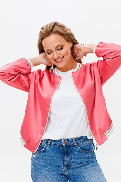 Бомбер Gizart 15295 помадный - фото 10