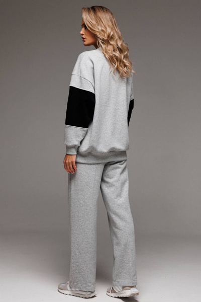 Спортивный костюм из трикотажа с вышивкой Athleisure GO F3062/50-04 - фото 4