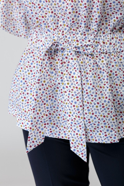 Блуза Anelli 860 цветы - фото 5