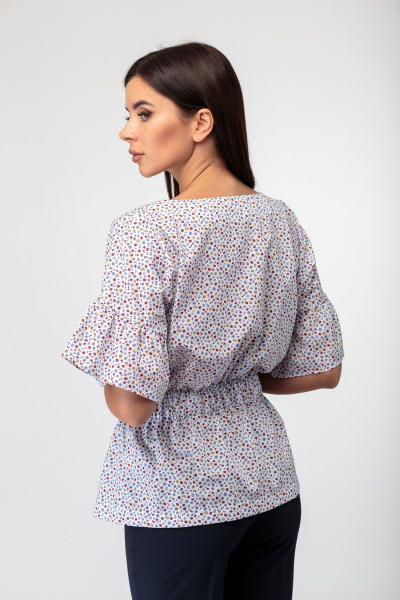 Блуза Anelli 860 цветы - фото 2