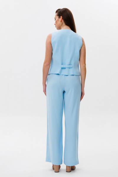 Брюки NikVa 498-1 голубой - фото 2