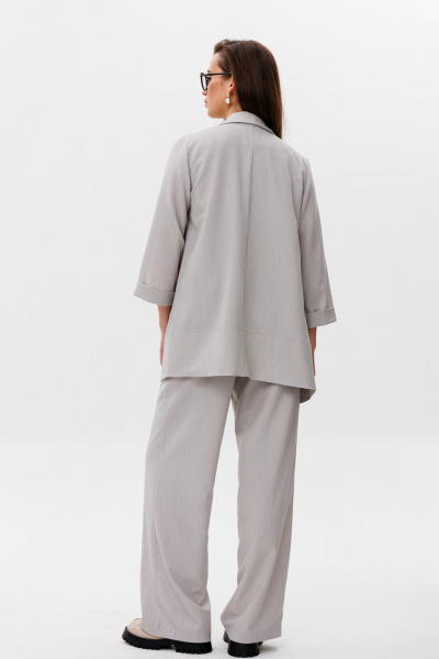 Брюки, жакет, жилет NikVa 499-2 дымка - фото 8