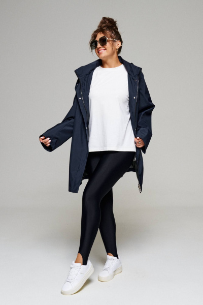 Куртка Beautiful&Free 6176 темно-синий - фото 4