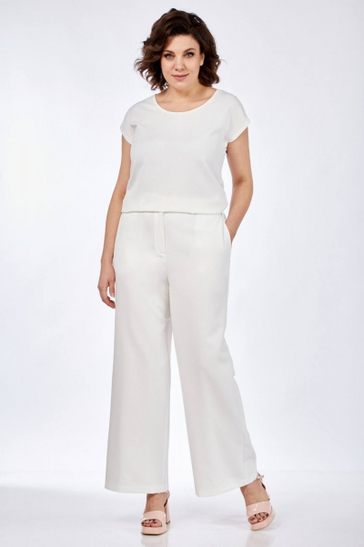 Комплект блуза с коротким рукавом и широкие брюки на лето Matini 1.1768 - фото 10