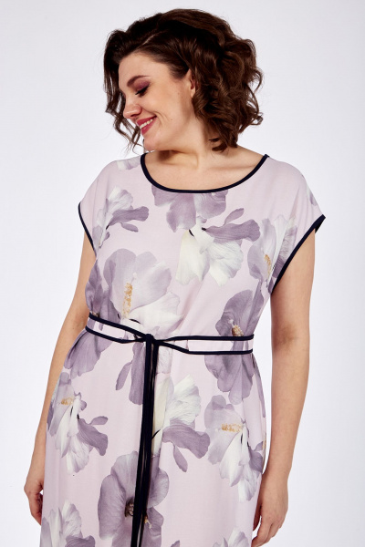 Платье с длинным рукавом и съемным поясом для летнего гардероба Jurimex 3101 - фото 4