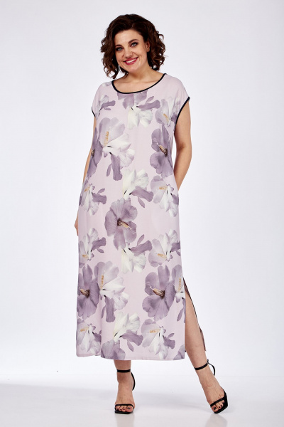 Платье с длинным рукавом и съемным поясом для летнего гардероба Jurimex 3101 - фото 3