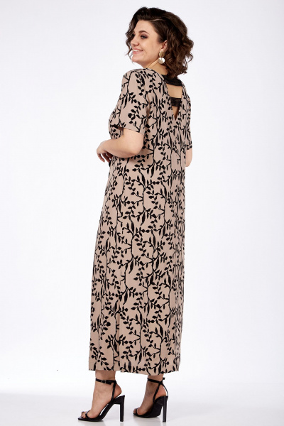 Платье А-силуэта из плательной вискозы с кружевом Jurimex 3103 - фото 2