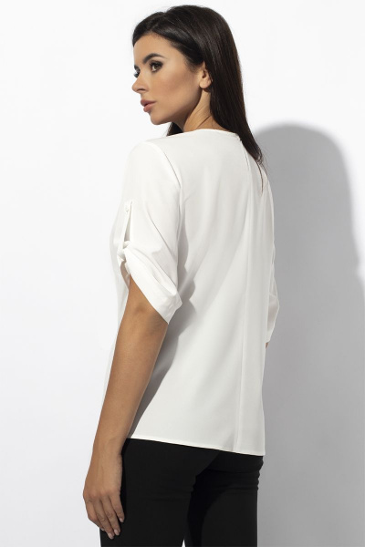 Блуза VIZAVI 622 молоко - фото 3