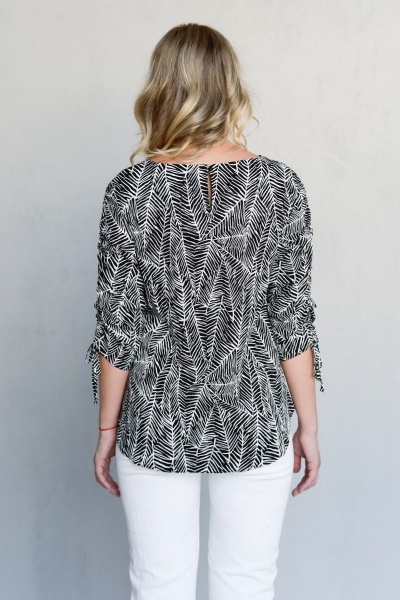 Блуза LindaLux 804 черный - фото 5