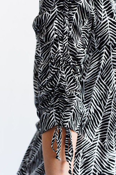 Блуза LindaLux 804 черный - фото 4