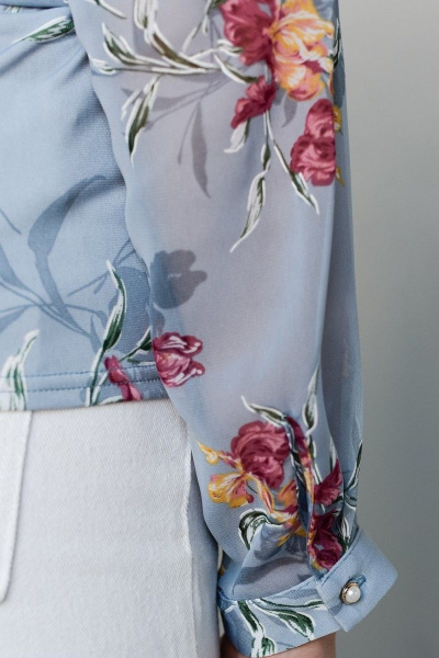 Блуза LindaLux 772 голубой - фото 3