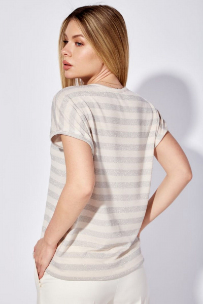 Футболка Nova Line 20827 бежевый - фото 4