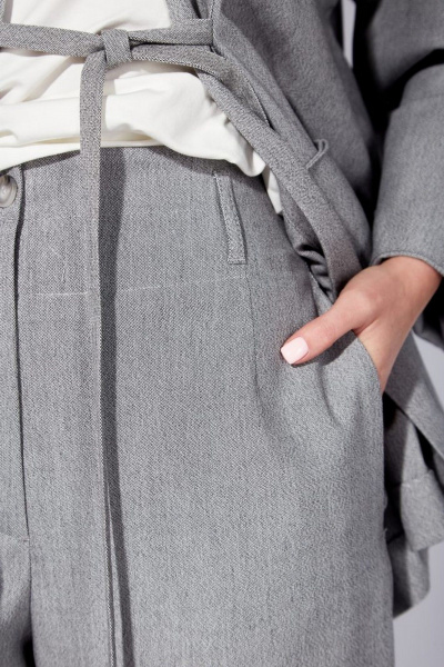 Брюки Nova Line 40155 серый - фото 9