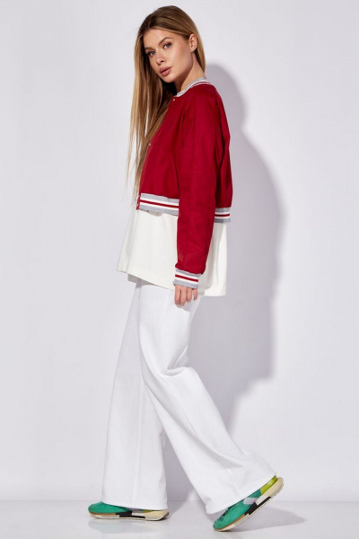 Брюки Nova Line 40152 белый - фото 5