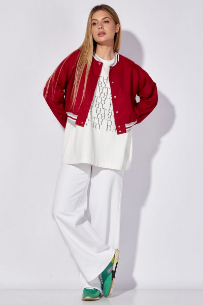 Брюки Nova Line 40152 белый - фото 3