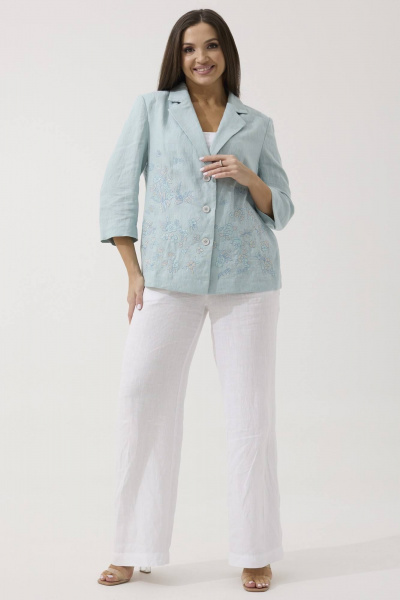 Жакет Ma Сherie 1077 мятный - фото 8