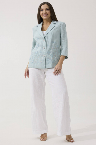 Жакет Ma Сherie 1077 мятный - фото 2