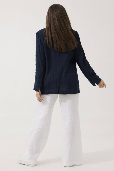 Жакет Ma Сherie 1078 темно-синий - фото 7