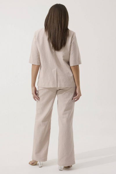Брюки, жакет Ma Сherie 3046 бежевый - фото 2