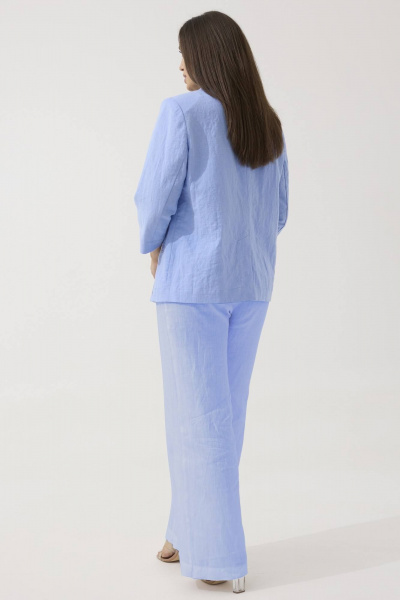 Брюки, жакет Ma Сherie 3047 голубой - фото 5