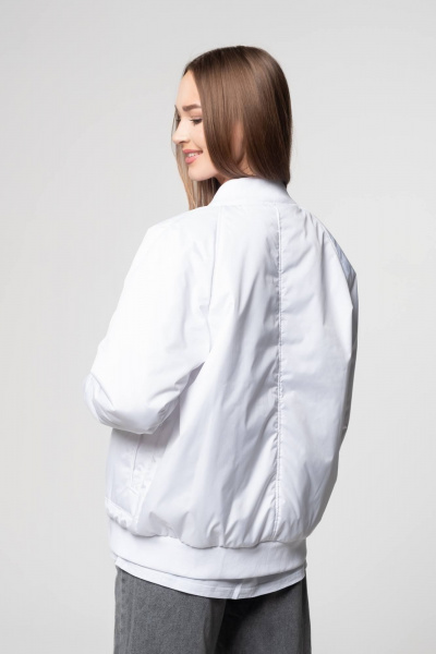 Демисезонная куртка на каждый день белая MT.Style 216250131 - фото 6