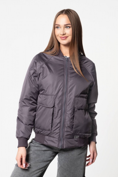 Демисезонная куртка на каждый день серый MT.Style 216250130 - фото 7