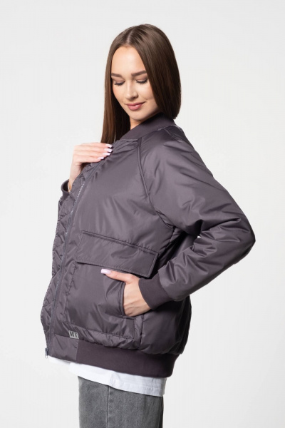 Демисезонная куртка на каждый день серый MT.Style 216250130 - фото 2