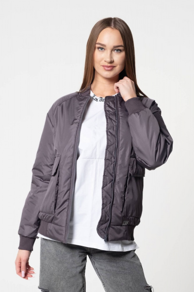 Демисезонная куртка на каждый день серый MT.Style 216250130 - фото 1