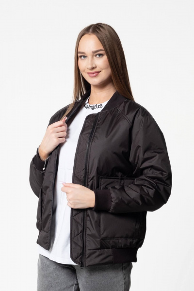 Демисезонная куртка на каждый день черная MT.Style 216250129 - фото 1