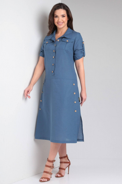 Платье Celentano lite 5025.2 синий - фото 14