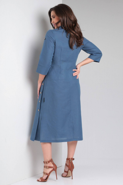 Платье Celentano lite 5025.2 синий - фото 11