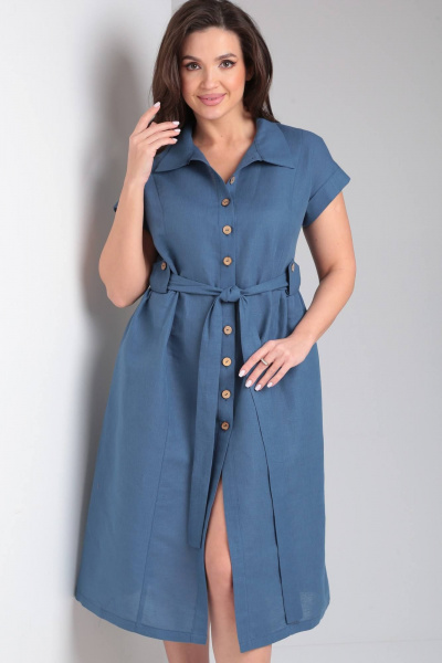 Платье Celentano lite 5027.2 синий - фото 13